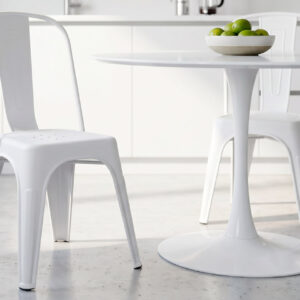 Silla Comedor Cocina Tolix PP Blanco