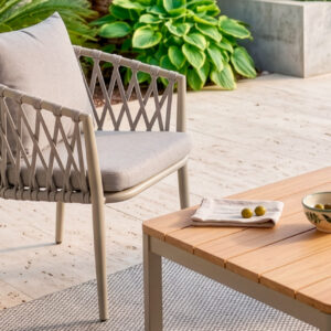 Sillón Exterior Interior Rodas Aluminio Gris